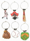 Pirates Baseball charms