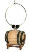 cask wine charms